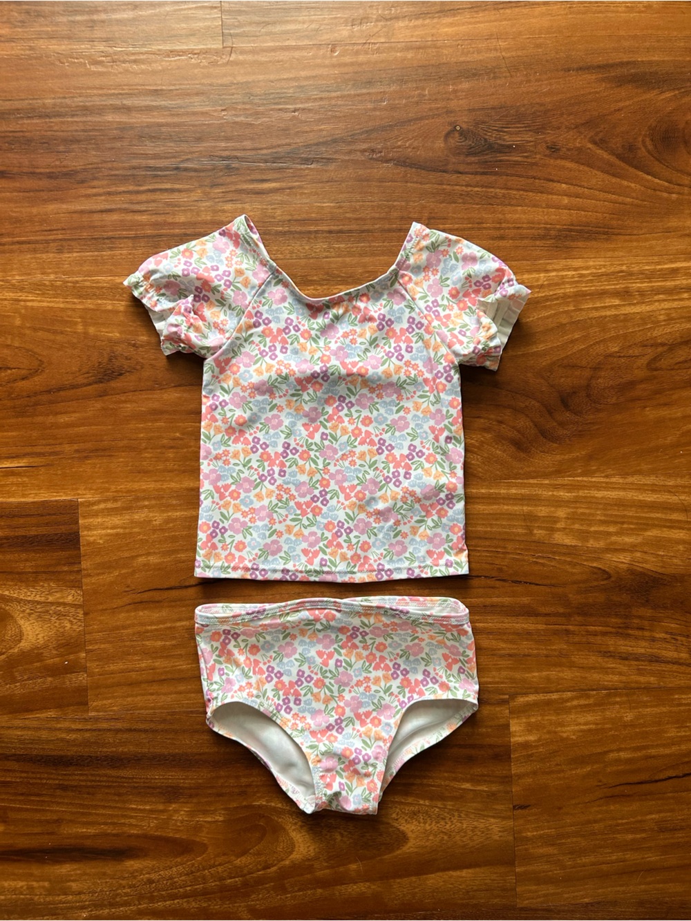Toddler girl swim